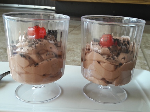 Eggless Chocolate Mousse 15