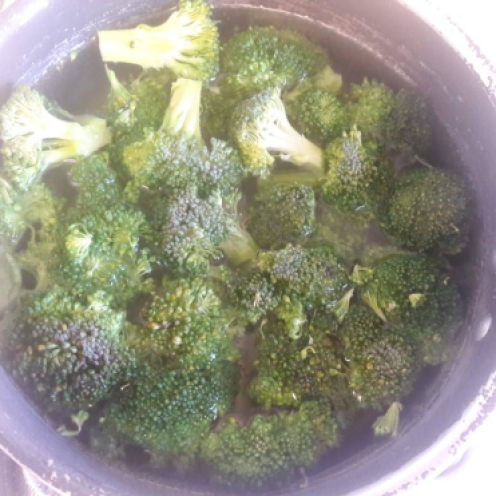 Broccoli and Tofu Stir fry 6